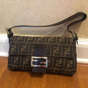 FENDI | Zucca Baguette Shoulder Bag